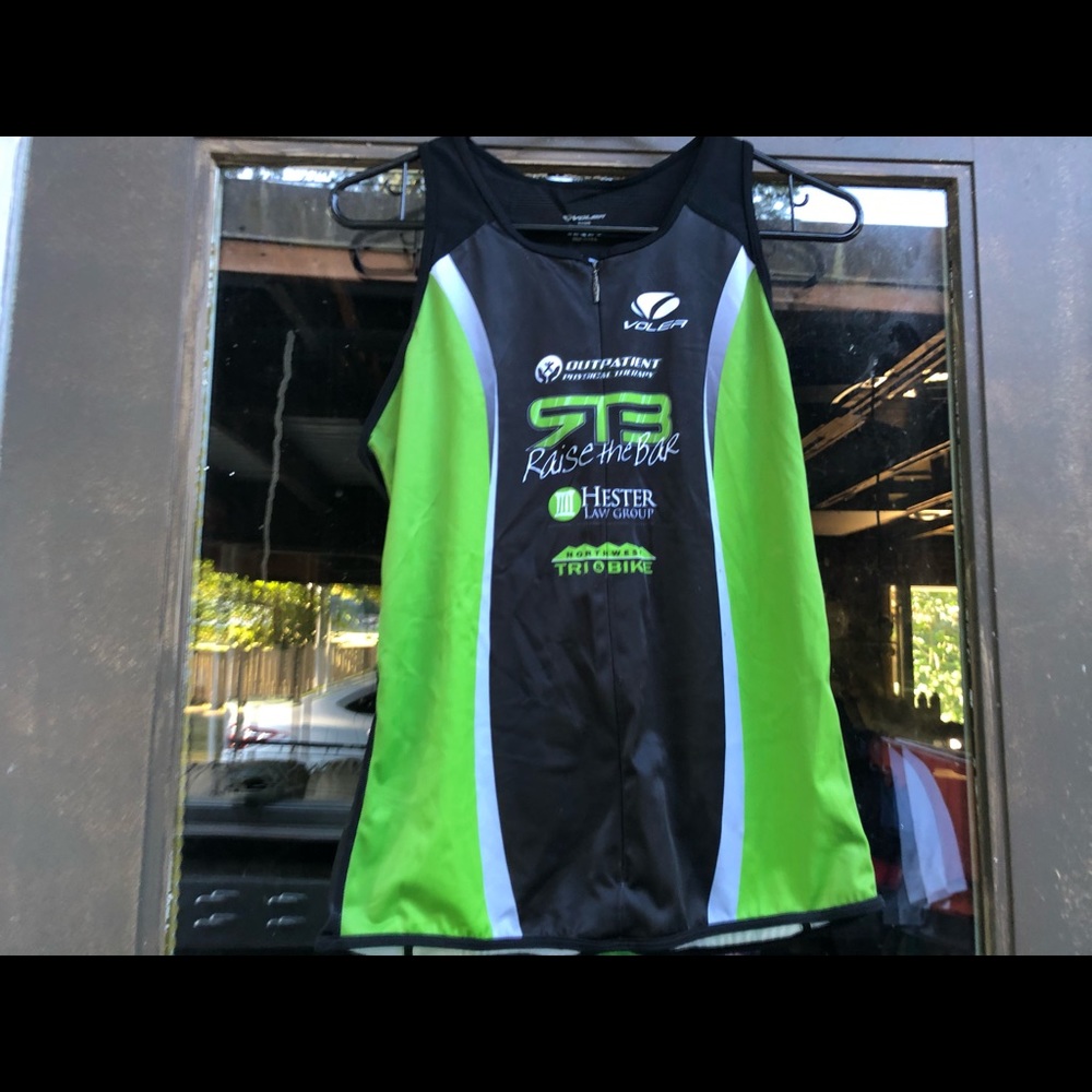 Viler Men’s “Rise Th Bar” Full ZIP Cycling Jersey